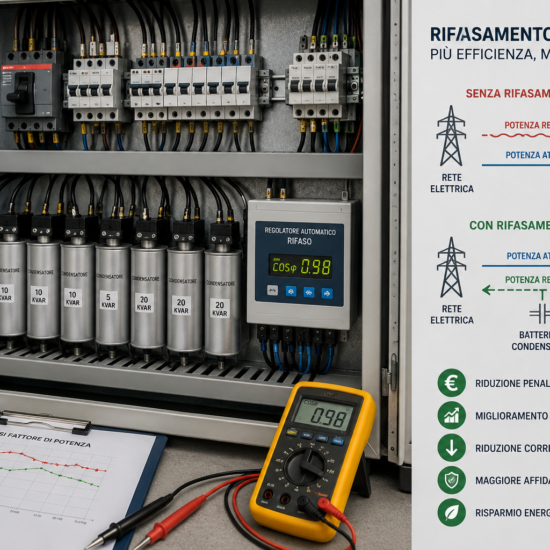 rifasamento industriale
